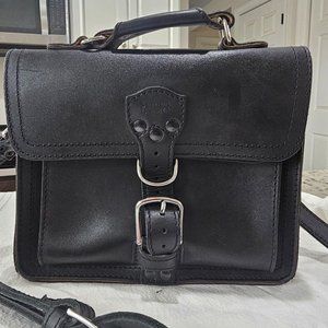Saddleback leather tablet bag